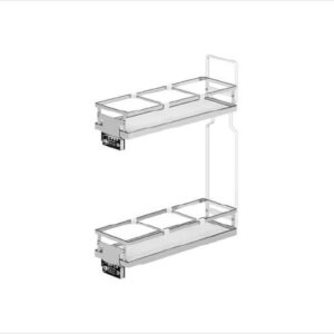 Conj.extraible Bajo Mesada 2 Band C/bastidor Mod 300mm Ac.cr