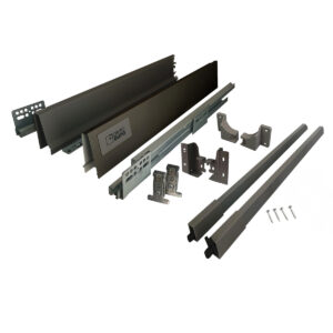 Laterales Con Guias Ocultas Ollero 84 X 500mm Antracita Grupo Euro