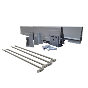 Uhpbcc8050g - Cajon Cacerolero Pobox De H80x 500mm Gris 35kg