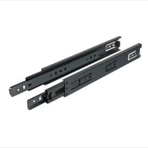 Correderas Telescopicas 70cm Reforzada 30kg Negro Eurohard