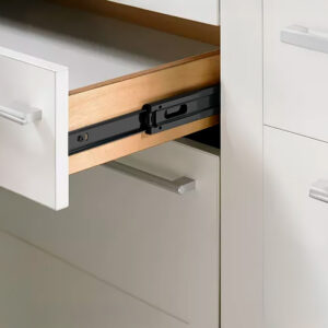 Correderas Telescopicas 55cm Cierre Suave Slim 25kg Negro Eurohard (2)