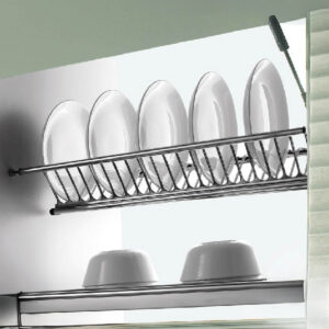 Conjunto Secaplatos Para Interior De Alacena Modulo 800mm Acero Inoxidable Eurohard (2)