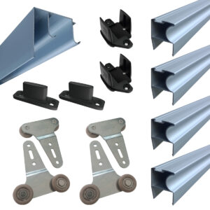 Kit Df Sist.colgar Con 4 Manjones 2.60mts + Rueda Doble