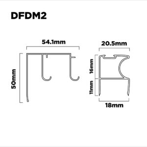 Kit Df Sist.colgar Con 4 Manjones 2.60mts + Rueda Doble (1)
