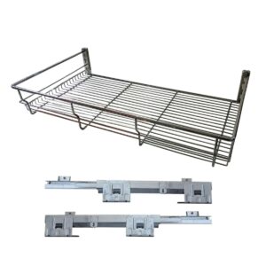 Canasto Bajo Mesada Frente Guia Oc 600mm Ac. Cr Eh