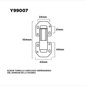 Bisagra Articulada 1.2mm (1)